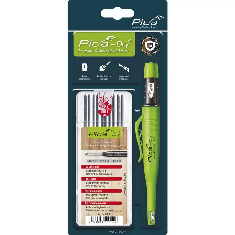 Pica DRY Bundle mit 1x Marker + 1x Minen-Set Nr. 4050 Sonderangebot