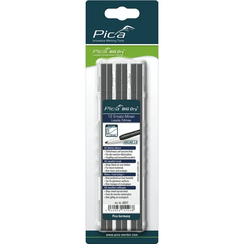 Pica BIG DRY Minen-Set ANILINE 2.0 - SB Abverkauf