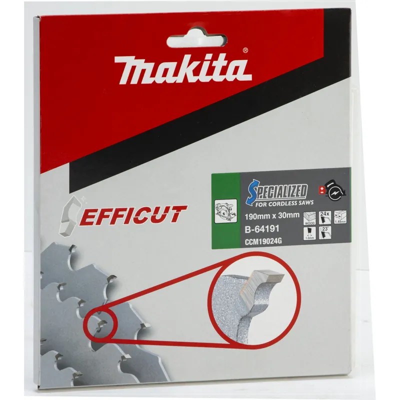 Sichere Zahlung Makita EFFICUT Sägeb.190x30x24Z