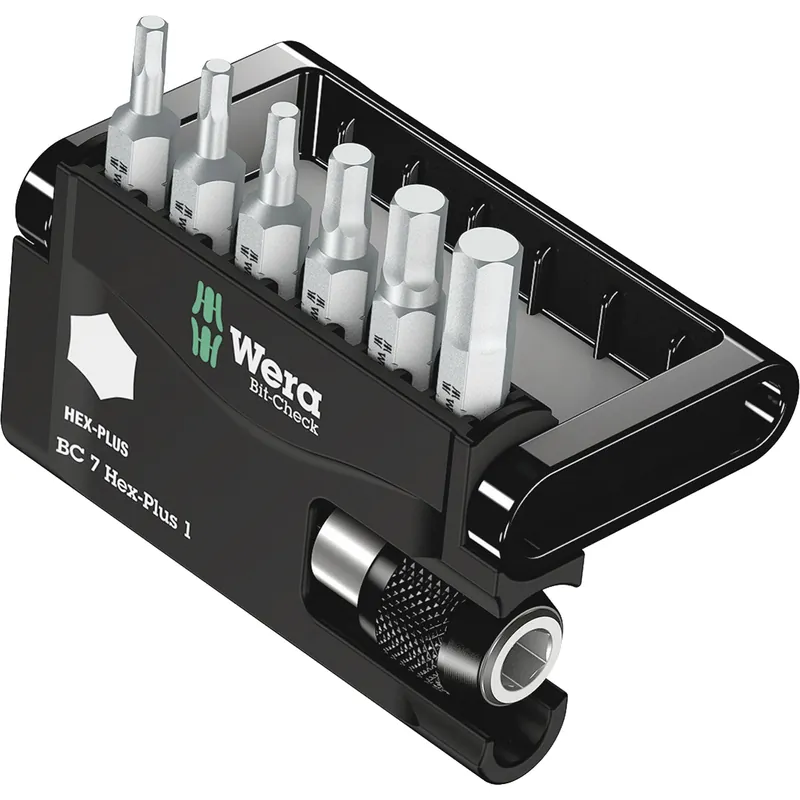 Solange Der Vorrat Reicht Wera Bit-Check 7 Hex-Plus 1