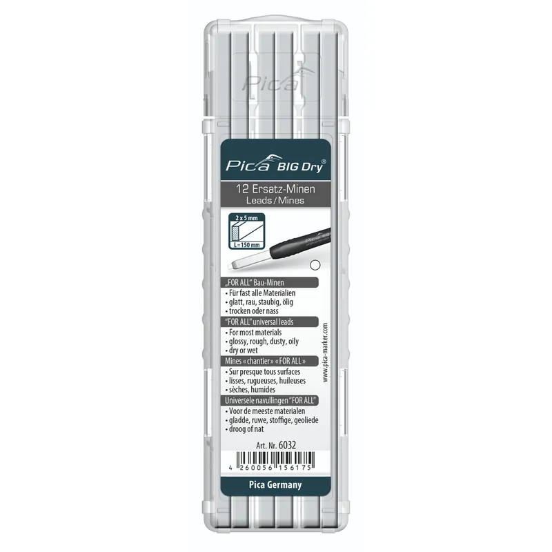 Heißes Angebot Pica BIG DRY Minen-Set FOR ALL weiss