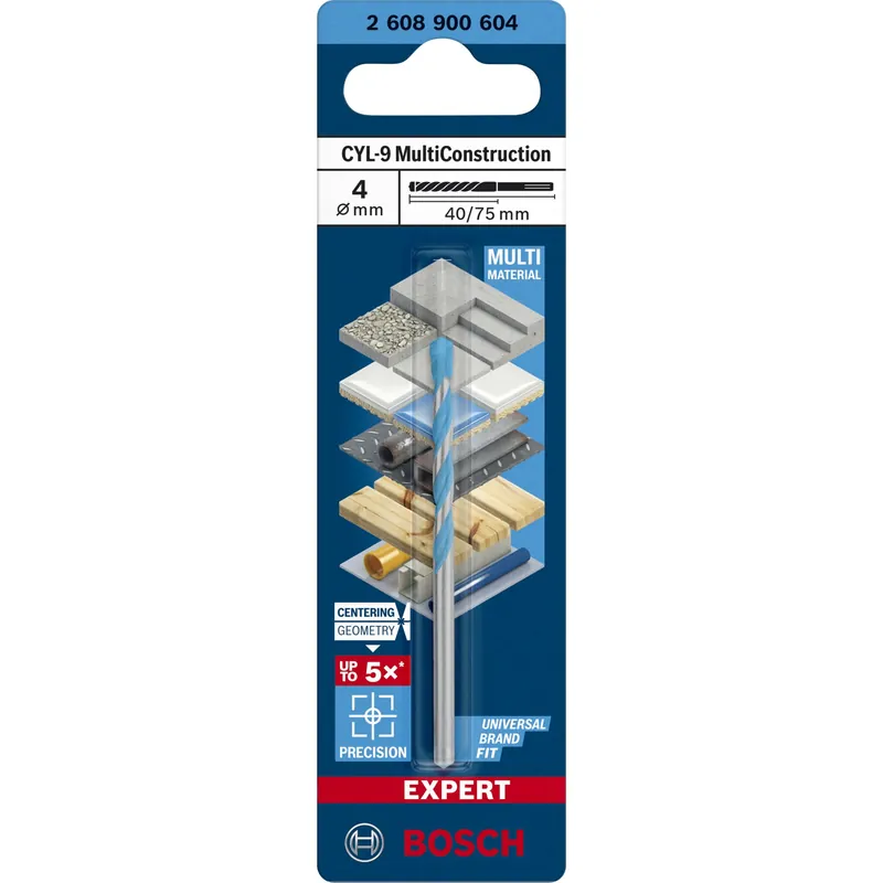 Sonderangebot Bosch CYL-9 MC Bohrer 4x40x75mm EXPERT