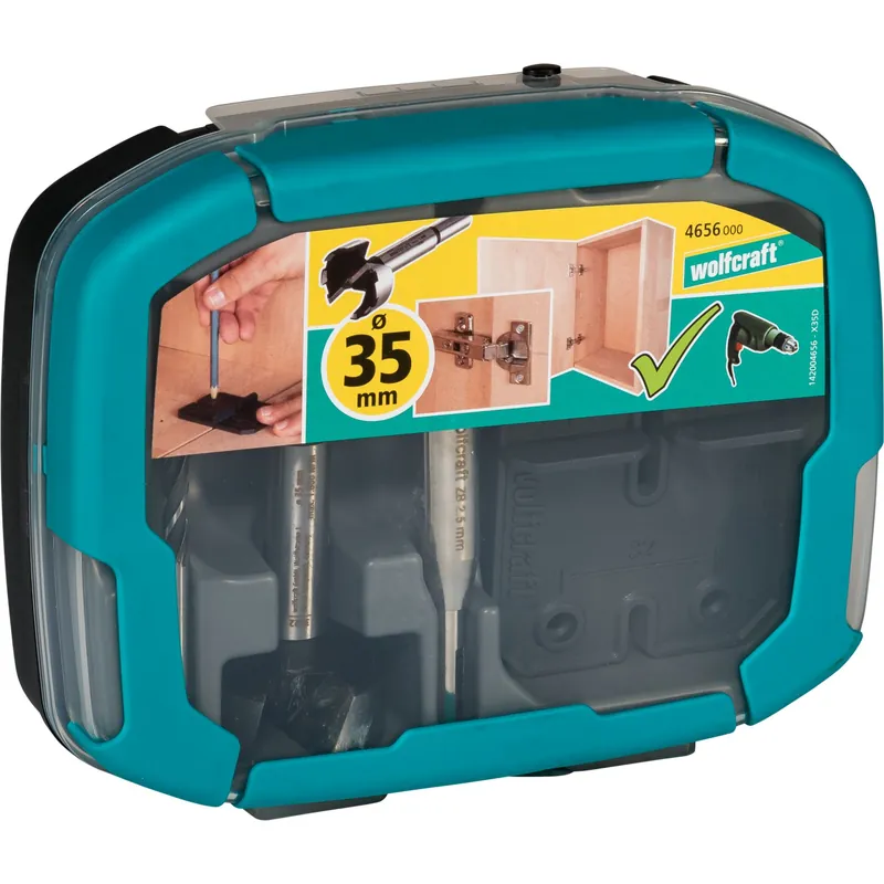 Wolfcraft Scharnierloch-Set 35mm 5-tlg. Sofort Bestellen