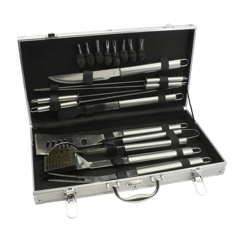 Leopold Vienna Grillkoffer 18 teilig 8x24x27 LV01070 Nur Heute
