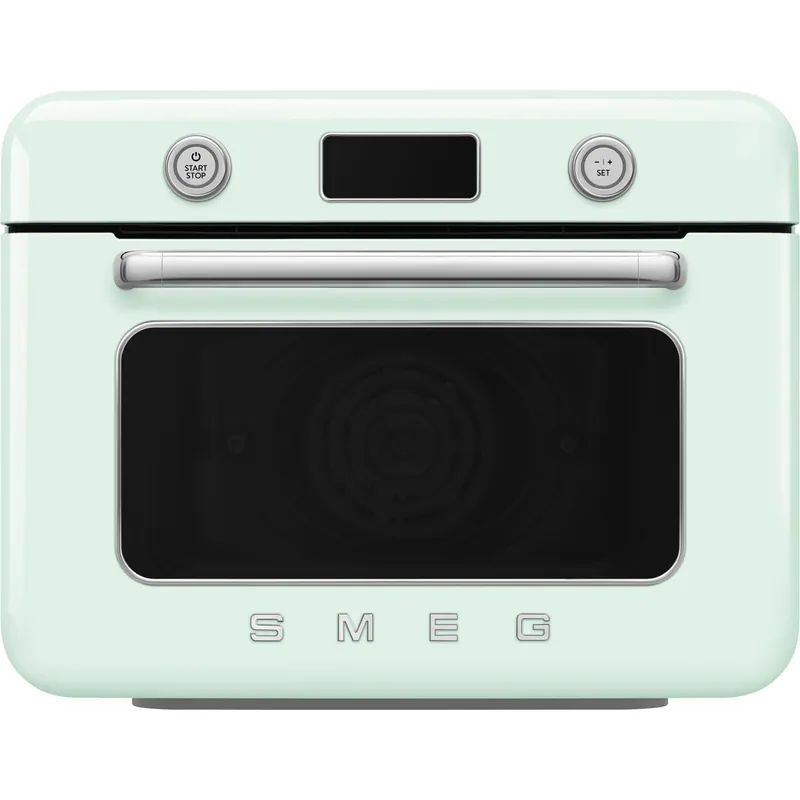 Must-Have SMEG COF01PGEU grün Kombi-Tisch-Dampfbackofen
