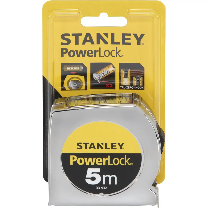 Stanley Bandmaß Powerlock, 5m 19mm Sonderangebot
