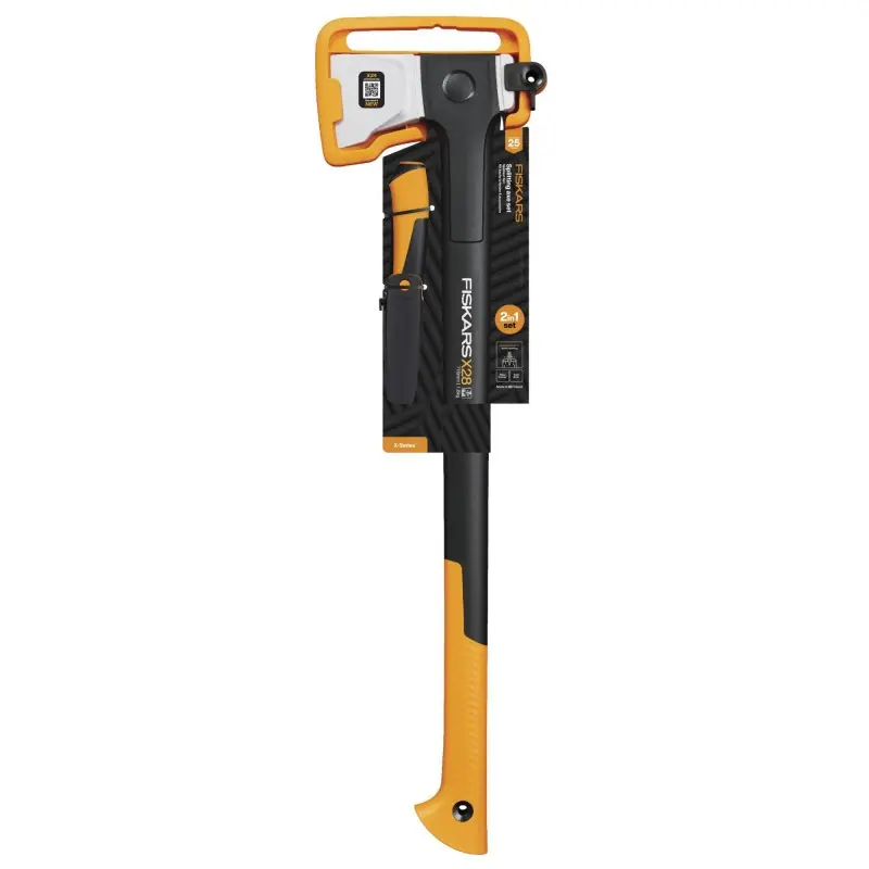 Direktkauf Fiskars Axt Set X28 & Anspitzer Xsharp 1075433