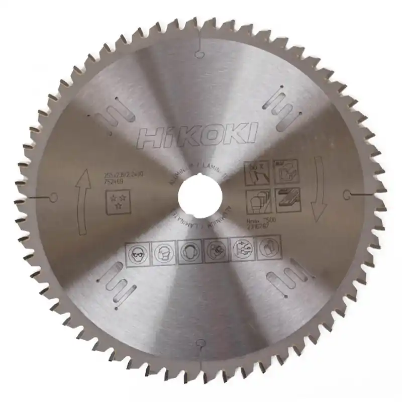 Preisreduziert HiKOKI 752469 Kreissägeblatt für aluminium und laminate, 255x30mm Z60