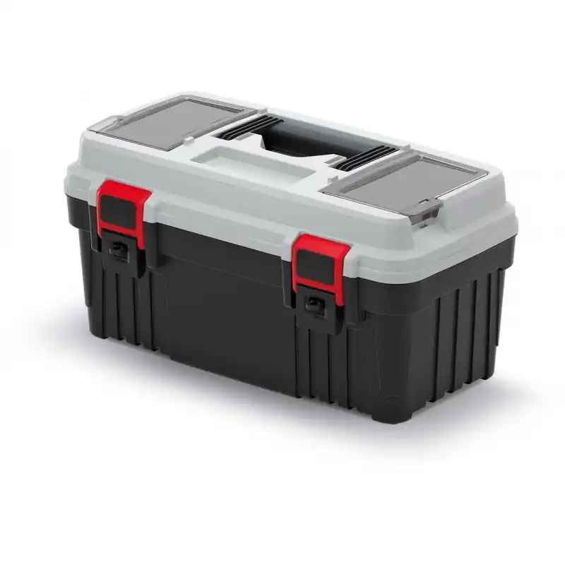 Kistenberg OPTIMA Multifunktionale WerkzeugKiste 47x25,6x23,8 cm, grau KOP5025-4C Markenware
