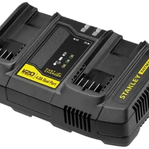 Top-Preis Stanley SFMCB24-QW FatMax Zweischacht-Schnell-Ladegerät V20 4A