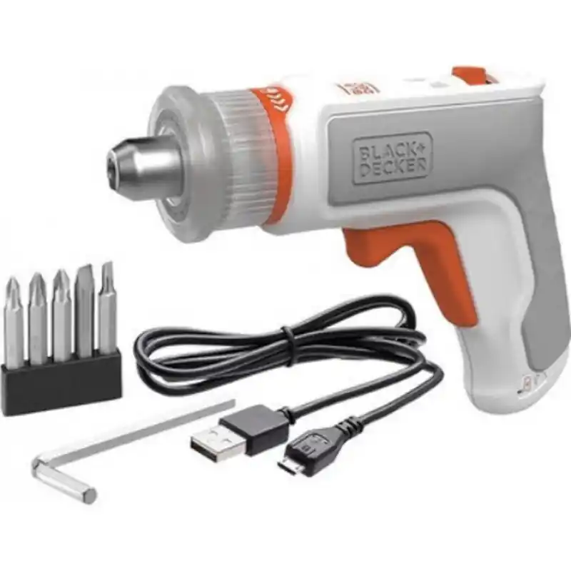 Black & Decker BCRTA01-XJ Akkuschrauber (3,6V/1,5Ah mit Bohrfutter für L-Schlüssel 2-5mm Mega-Angebot