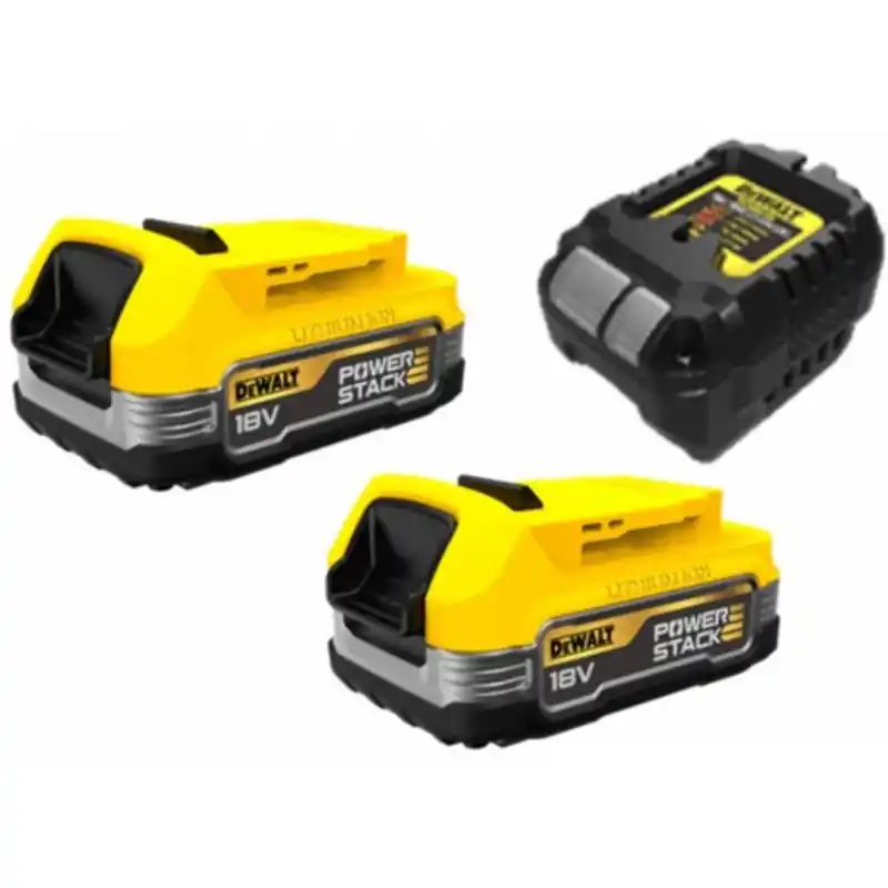 Online Kaufen DeWALT DCB1102E2-QW Starter Kit PowerStack 18V (2x1,7Ah)