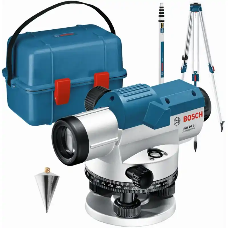 Versand Am Gleichen Tag BOSCH GOL 26 G PROFESSIONAL Optisches Nivelliergerät 0601068003