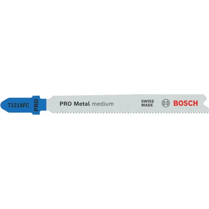 Top-Angebot BOSCH PRO Metal medium T121AFC Stichsägeblatt, 92 mm, 5-tlg. 2608655106