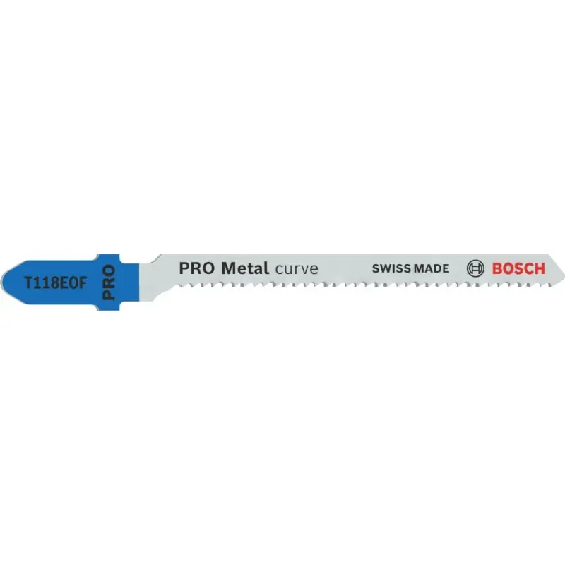 Schnäppchen BOSCH PRO Metal curve T118EOF Stichsägeblatt, 83 mm, 2-tlg. 2608655099