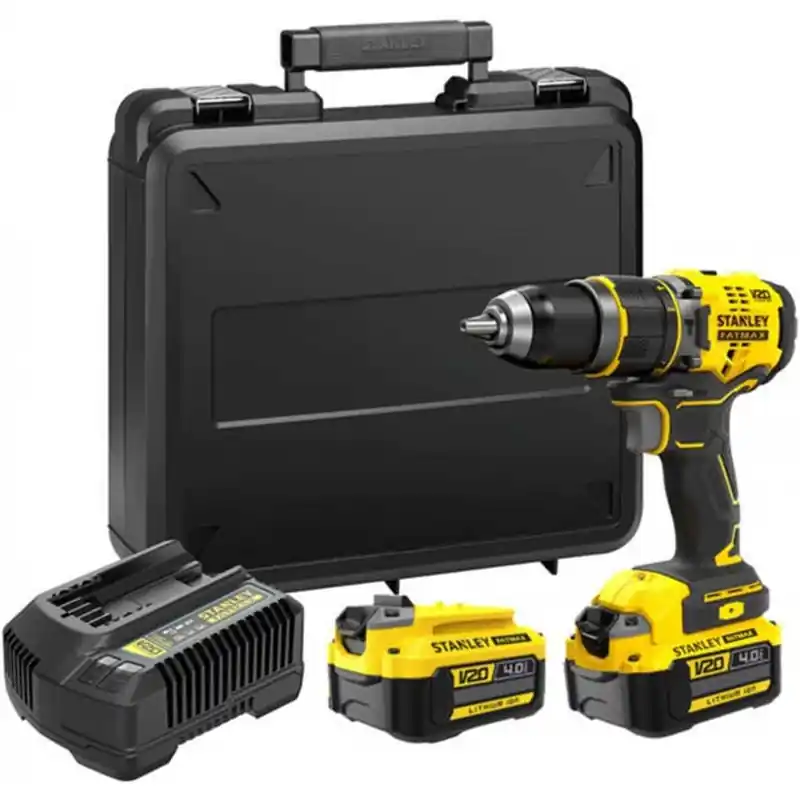 Stanley SFMCD715M2K-QW V20 Akku-Schlagbohrschrauber (60Nm/18V/2x4,0Ah), Koffer Preisreduziert