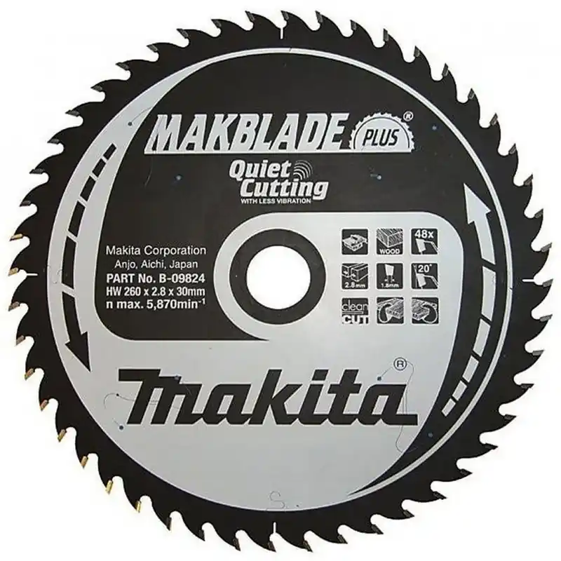 Wochenendangebot Makita B-08850 Sägeblätter 300x30mm 96 Z