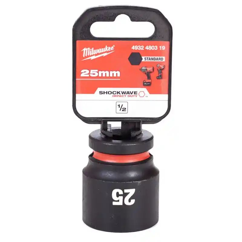 Echt Milwaukee Schlagnüsse STD 25 mm (1/2") 4932480319