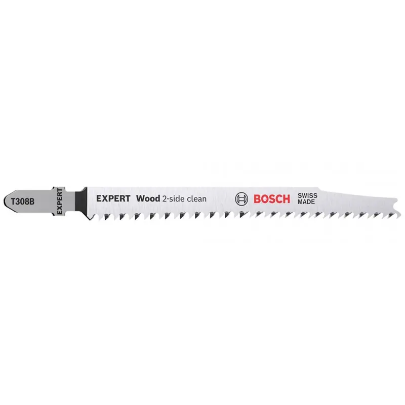 Schneller Versand BOSCH EXPERT 'Wood 2-side clean' T 308 B Stichsägeblatt, 2 Stück 2608901711