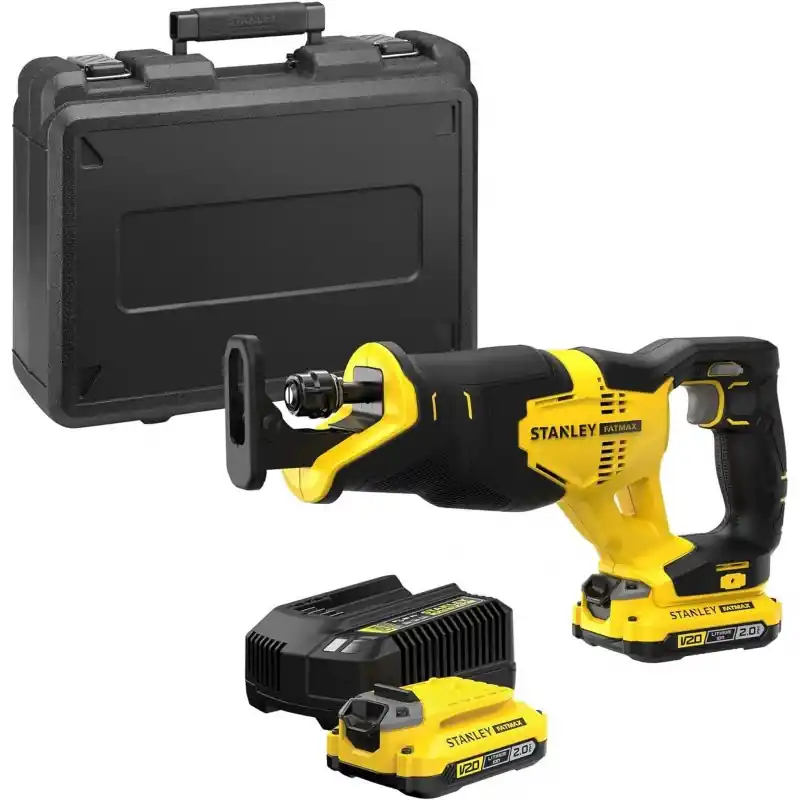 Direkt Vom Hersteller Stanley SFMCS310D2K-QW FatMax V20 Akku-Säbelsäge (18V/2x2,0Ah), Koffer