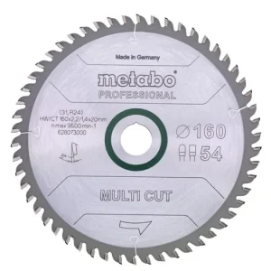 METABO Sägeblatt HW/CT 190 x 30 mm, 36 Zähne 628075000 Preisknaller