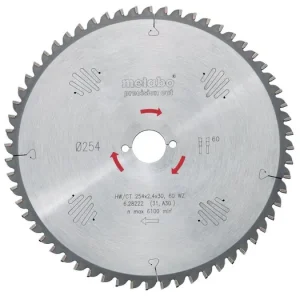 METABO Sägeblatt HW/CT 220 x 30 mm, 36 Zähne 628042000 Letzte Chance