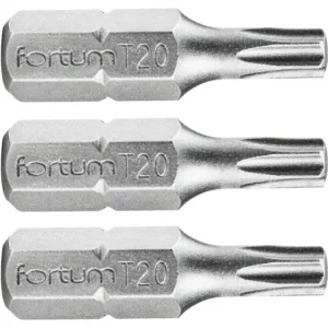 FORTUM TORX-Spitze, 3er-Set, T 20 x 25 mm, S2 4741420 Billig