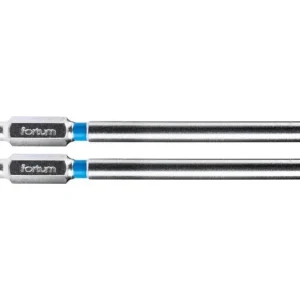 FORTUM Pozidriv-Kreuzbohrer, 2er-Set, PZ 1 x 90 mm, S2 4741321 Knallerangebot