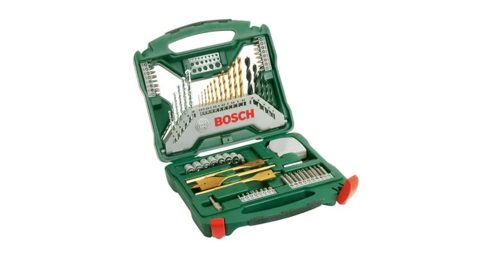Zertifiziert BOSCH 70-teiliges Set X-Line Titan 2607019329