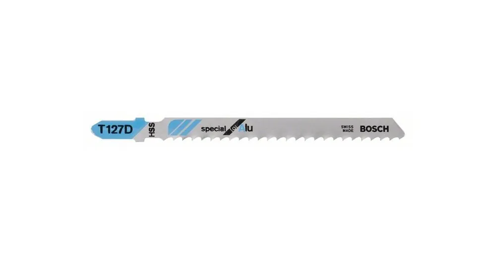 Top-Preis BOSCH Sägeblatt für Säbelsäge T 127 D Spezial für Alu (100 Stück) 2608631966