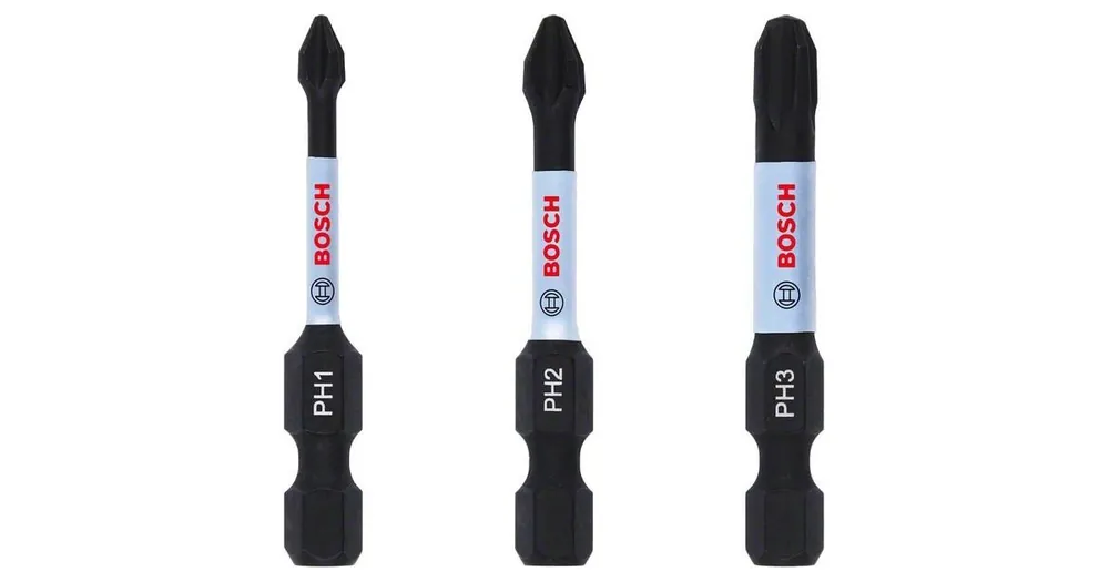 Saisonangebot BOSCH Satz PH1, PH2, PH3 Bits 50 mm, 3 Stück 2608522491
