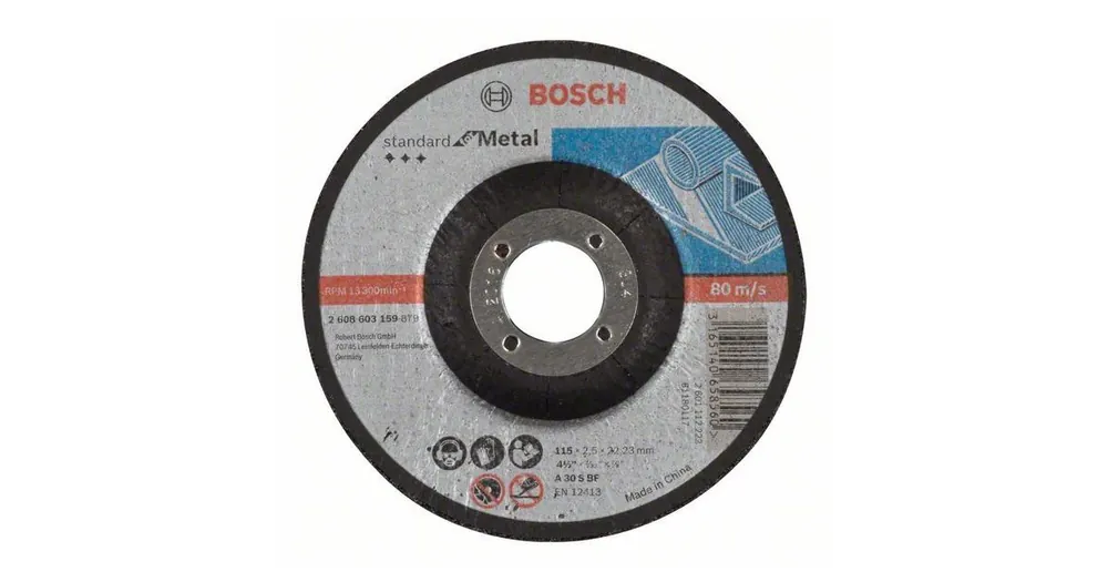 Aktuell BOSCH Profiltrennscheibe Standard für Metall A 30 S BF, 230 mm, 22,23 mm, 3,0 mm 2608603162