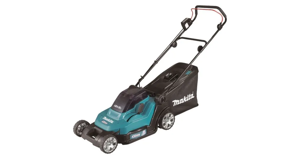 Sale MAKITA Akku-Rasenmäher 380 mm Li-Ion LXT 2x18 V, ohne Akku DLM382Z