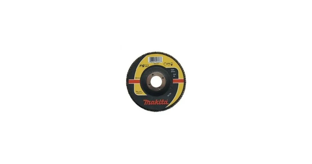 Markenprodukt MAKITA Fächerschleifscheibe 125x22,23 mm K120 Zirkon P-65523