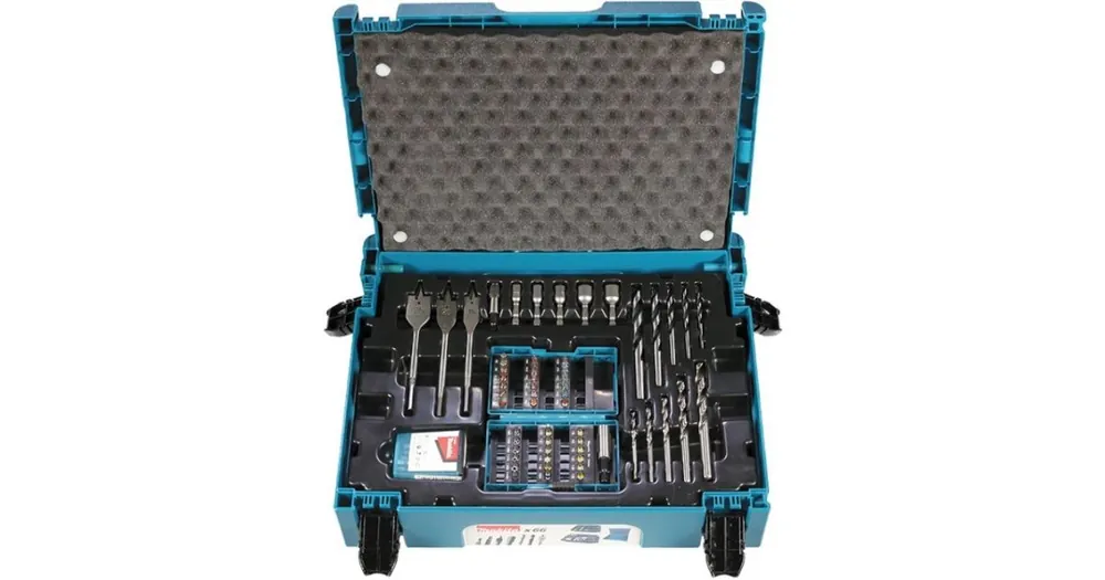 Beliebt MAKITA Bohrer- und Bit-Set 66-teilig, Makpac B-43044