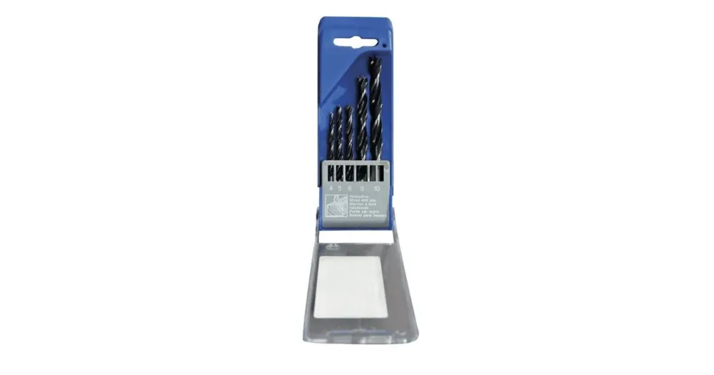 Nur Heute MAKITA Holzbohrer-Set 4x40/75 und 5x45/85 und 6x50/95 und 8x65/115 und 10x85/135 mm, 5-teilig P-57657