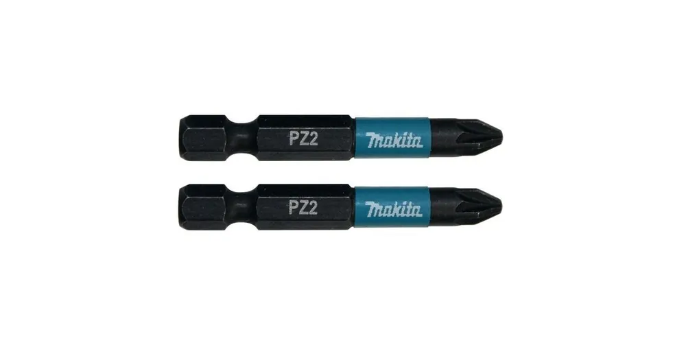 Günstig MAKITA Torsionsbit 1/4" IMPACT BLACK PZ2, 50 mm 2 Stück B-63753
