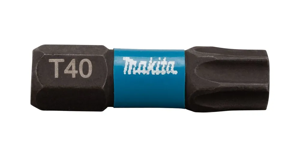 Markenware MAKITA Torsionsbit 1/4" IMPACT BLACK T40, 25 mm 2 Stück B-63703