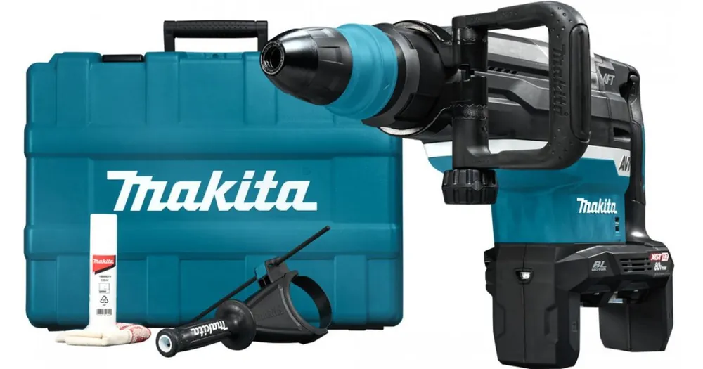 Kracherpreis Makita Akku-Hammer SDSMax mit AWS Li-ion XGT 2x40V, Koffer, ohne Akku HR006GZ