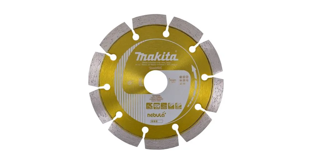 Direkt Vom Hersteller MAKITA Diamanttrennscheibe Nebula 125x22,23 mm B-53992
