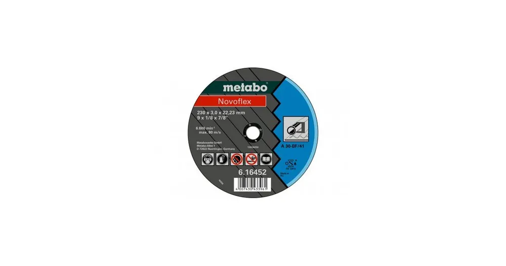 METABO Schleifscheibe Novoflex 125x2,5x22,2 Stahl 616456000 Top-Seller