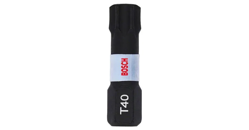 BOSCH T40 Impact Control Bit 25 mm, 2 Stück 2608522478 Expressversand
