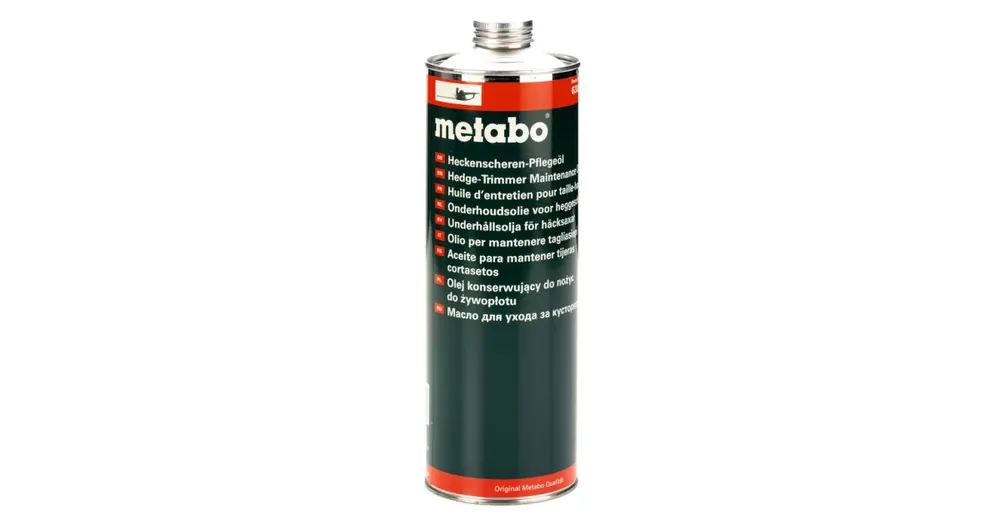 METABO Öl natur HS 1000 ml zur Behandlung von Heckenscheren 630474000 Aktuell