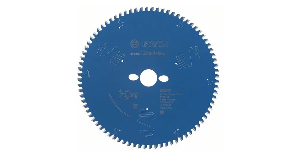 BOSCH Sägeblatt Expert für Aluminium 250 x 30 x 2,8 mm, 80 2608644111 Begrenztes Angebot