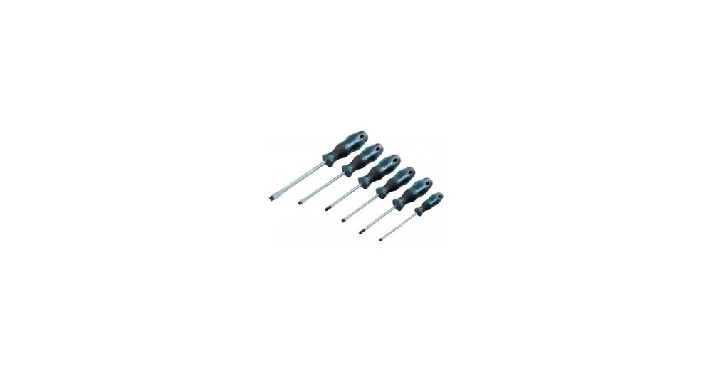 Meistverkauft MAKITA Schraubendreher-Set 6-teilig (4 SL + 2 PH) E-10506