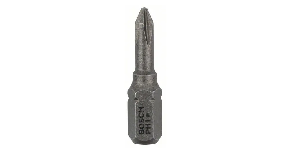 BOSCH Schraubendreher-Bit extra hart Extra-Hart PH 1, 25 mm (25 Stück) 2607001510 Schneller Versand