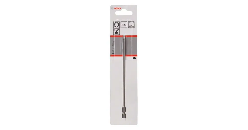 BOSCH Schraubendreherbit extra hart Extra-Hart T20, 152 mm 2607001668 Nur Heute