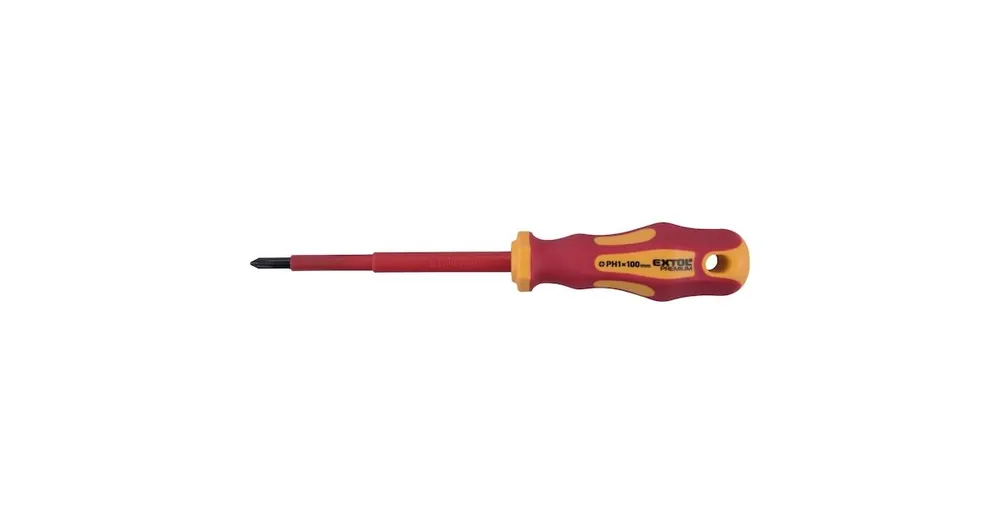Extol Premium Elektrikerschraubendreher, VDE 53081 Begrenztes Angebot