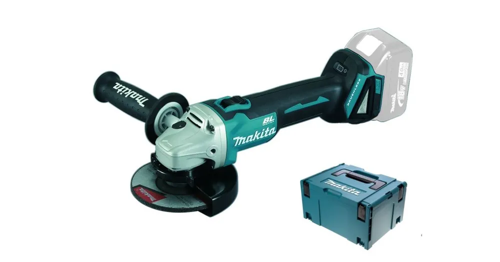 Makita Akku-Winkelschleifer 125mm Li-ion LXT 18V, Makpac, ohne Akku DGA506ZJ Super-Preis