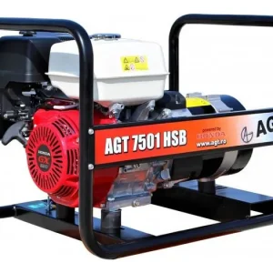 Wochenendangebot AGT 7501 HSB STANDARD - Einphasengenerator - Benzin - 230 V PFAGT7501HCP